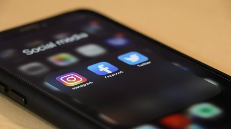 Marketer writing Facebook and Instagram ad copy using copywriting prompts